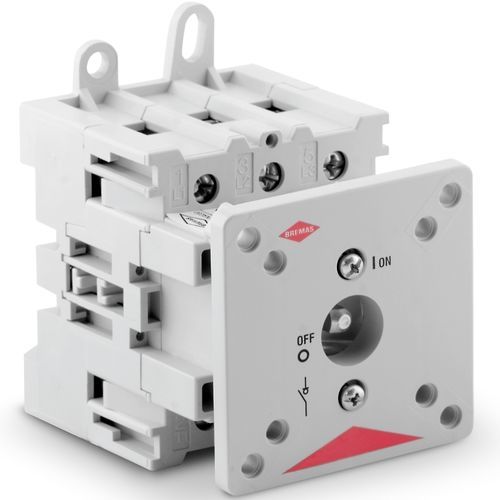Разъединитель-выключатель низкого напряжения - DS0633RQK6 - BREMAS BETTER SWITCHES - 3 полюса / AC / на DIN-рейке