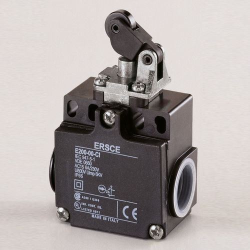 Концевой выключатель для исполнительного устройства - E20000CI - BREMAS BETTER SWITCHES - для обеспечения безопасности / с рычагом с роликом / для промышленности