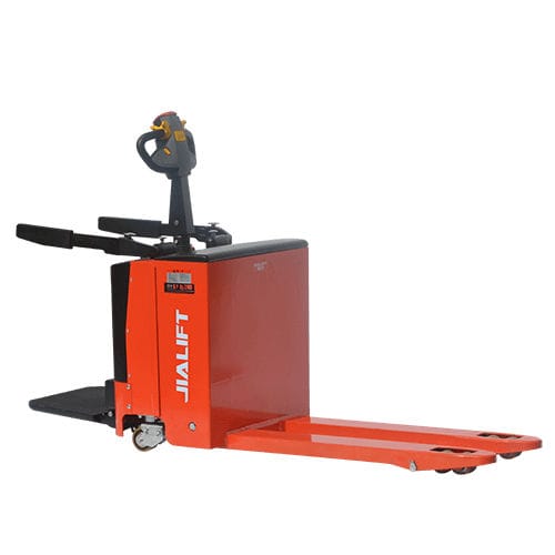 Гидравлический погрузчик для поддонов - Sl20 - Zhejiang Jialift Warehouse Equipment Co., Ltd - с платформой для оператора / 24 В / компактный