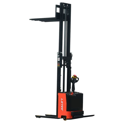 Электрический штабелер - CL10-15 series - Zhejiang Jialift Warehouse Equipment Co., Ltd - с платформой для оператора / 24 В / для хранения