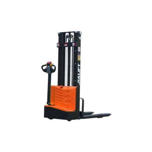 Электрический штабелер - CLJ series - Zhejiang Jialift Warehouse Equipment Co., Ltd - боковой / 24 В / 12 В