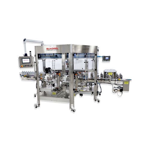 Этикетировочная машина контролируемая PLC - PROLINE 4000 - Quadrel Labeling Systems - для бутылок / для упаковки / для применения в косметике
