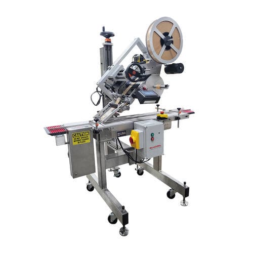 Этикетировочная машина контролируемая PLC - Q105 - Quadrel Labeling Systems - для упаковки / для наклеивания на боковую часть / для производства упаковки