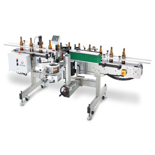 Автоматическая этикетировочная машина - EconoLine Wrap  - Quadrel Labeling Systems - для упаковки / для наклеивания на верхнюю часть / полусферическая