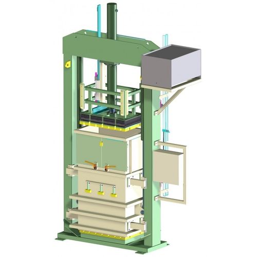 Вертикальный упаковочный пресс - Valvan Baling Systems NV - с загрузкой сверху / с опускным плунжером