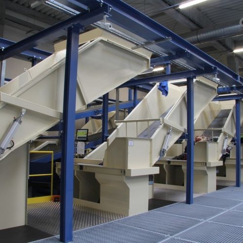 Автоматическое сортирующее устройство - Valvan Baling Systems NV - для коробок / для конвейера / для текстиля