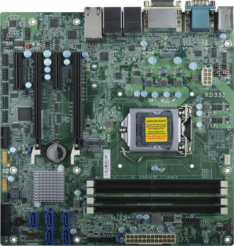 Материнская плата мини-ITX - KD331-C236 - DFI - Intel® Core™ i series / 6th Gen Intel® Core™ / Intel® C236
