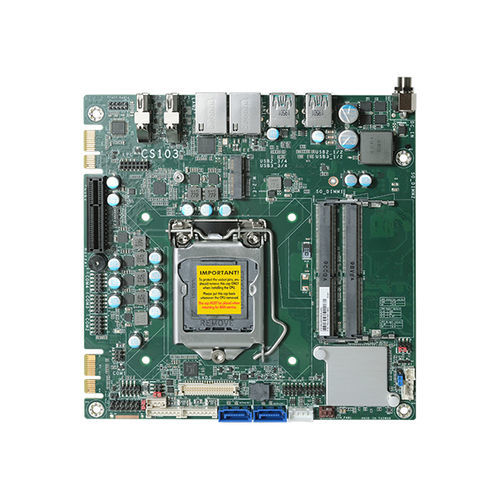 Материнская плата мини-ITX - CS103-Q370/C246 - DFI - Intel® Core™ 8-го поколения / Intel® C246 / DDR4