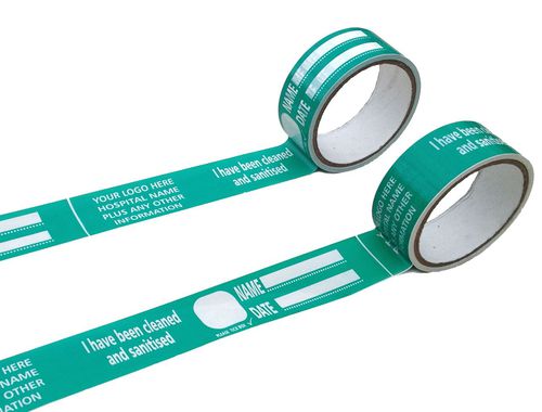 Клейкая лента из ПВХ - UVTP-ICT33100 - Universeal (UK) Ltd - зеленая / для промышленности