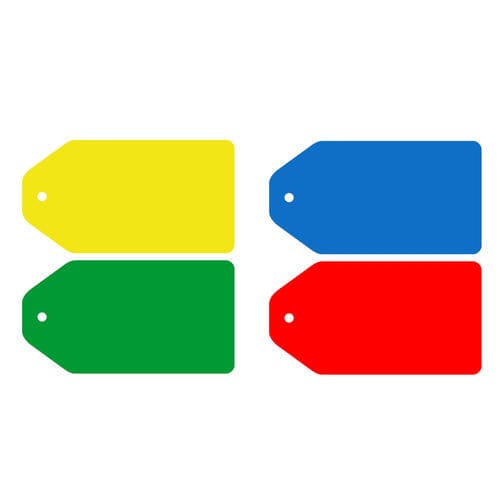 Этикетка для идентификации - UVTAG500-15080 - Universeal (UK) Ltd - для обеспечения безопасности / для контроля / клейкая