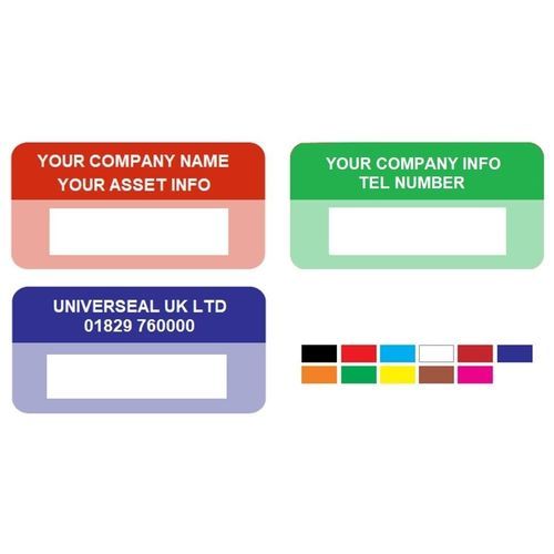 Этикетка для идентификации - UVLBLWS - Universeal (UK) Ltd - печатная / набивная / клейкая