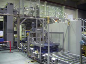 Роботизированный штабелер - 350Q series - A+F Automation + Fördertechnik GmbH - послойно / для ящиков / для лотков