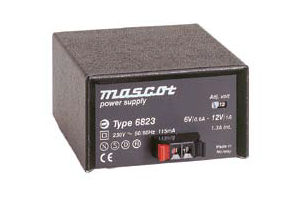 Источник питания для монтажа в стол - 12 W, 5 - 12 V | 6823  - Mascot - AC/DC / регулируемый