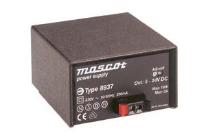 Источник питания для монтажа в стол - 18 W, 5 - 24 V | 8937  - Mascot - AC/DC / регулируемый