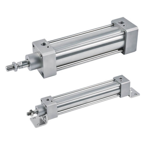 Пневматический цилиндр - MCQVS series - Mindman Industrial - из нержавеющей стали / ISO 15552 / для продуктов питания
