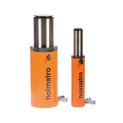 Гидравлический цилиндр - HLC 100 H 30 - Holmatro Industrial equipment - двойного действия / из стали / блокировки винтом