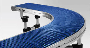 Конвейер с модульной лентой - MB-flex S - Euroflex GmbH - горизонтальный / вертикальный / транспортный