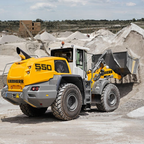 Погрузчик на колесах - L 550 XPower - Liebherr Excavators - шарнирный / для карьера