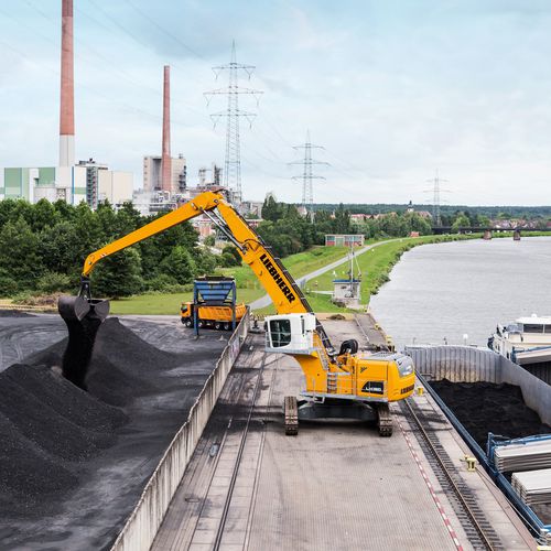 Гусеничный ковш для транспортировки материалов - LH 150 C - Liebherr Excavators - электрический