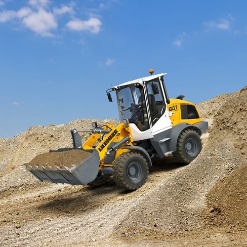 Погрузчик на колесах - L 507 Stereo - Liebherr Excavators - шарнирный / поворотный