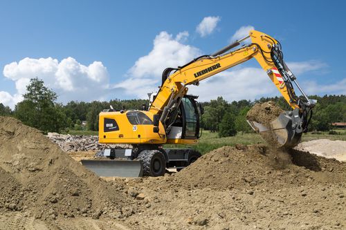 Промежуточный экскаватор - A 918 - Liebherr Excavators - колесный / Tier 4 Interim / для строительной площадки