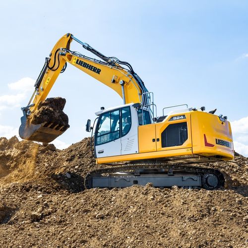 Промежуточный экскаватор - R 924  - Liebherr Excavators - гусеничный / Tier 3 / для строительной площадки