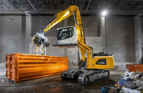 Гусеничный ковш для транспортировки материалов - LH 26 C - Liebherr Excavators - электрический