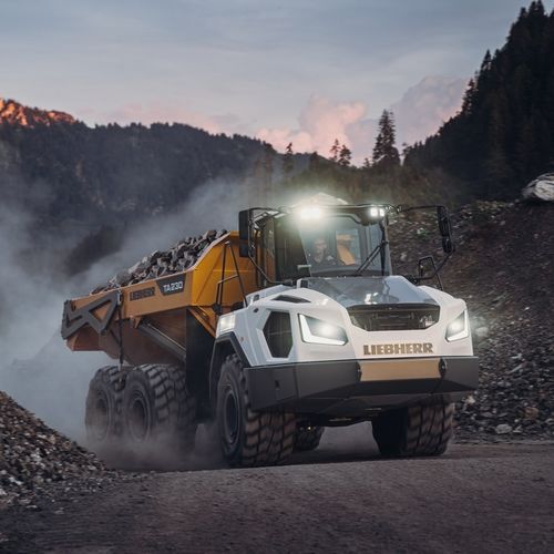 Шарнирный думпер - TA 230  - Liebherr Excavators - дизельный / для шахт и карьеров