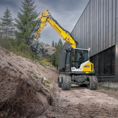 Промежуточный экскаватор - A 911 - Liebherr Excavators - гусеничный / дизельный / для строительной площадки