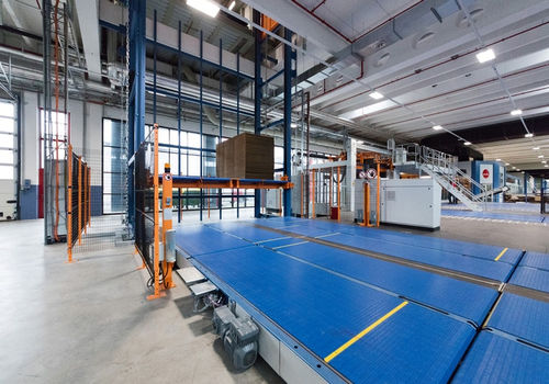 Вертикальная конвейерная система - MINDA Industrieanlagen GmbH - для промышленного транспортного средства