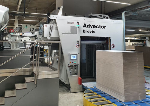 Пневматическое подающее устройство - ADVECTORbrevis - MINDA Industrieanlagen GmbH - конвейер / для картона / для пластин