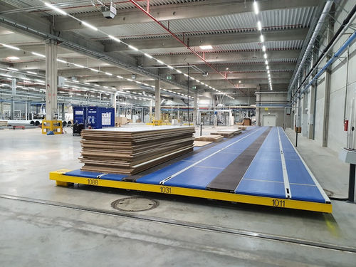 Цепной конвейер - MINDA Industrieanlagen GmbH - горизонтальный / транспортный / для хранения