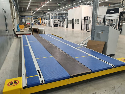 Ленточный конвейер - MINDA Industrieanlagen GmbH - цепной / горизонтальный / транспортный