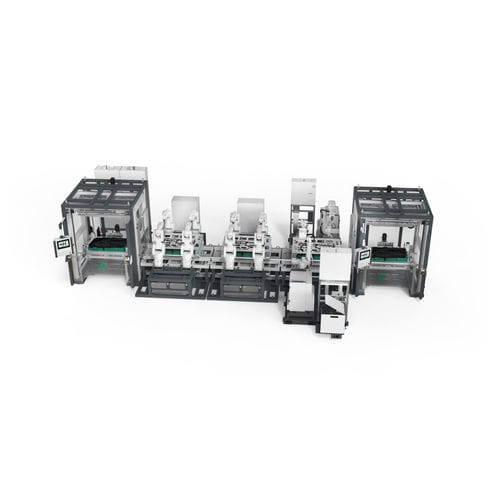 Станок для сварки ультразвук - MS sonxMAC LINE - MS Ultraschall Technologie GmbH - ультразвуковой / роботизированный / подключенный