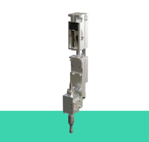 Станок для сварки ультразвук - MS sonxACT SERVO 35-100 - MS Ultraschall Technologie GmbH - с сервоприводом / подключенный / для пластмассы