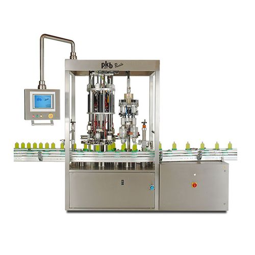 Опрессовочный станок для флаконов для духов - PRESTO - PKB Cosmetics, toiletry and fragrance filling line - автоматический