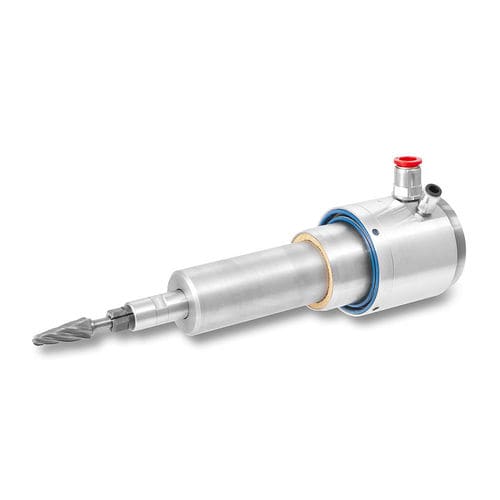 Пневматический шпиндель для галтовки - RWA 5-12 - BIAX - Schmid & Wezel GmbH - для мехобработки / для робота / установленный на фланце