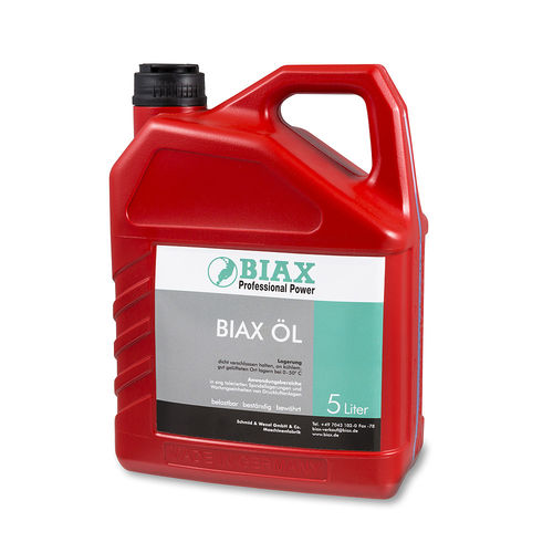 Масло для смазки - BIAX - Schmid & Wezel GmbH - синтетическое / для пневматических инструментов