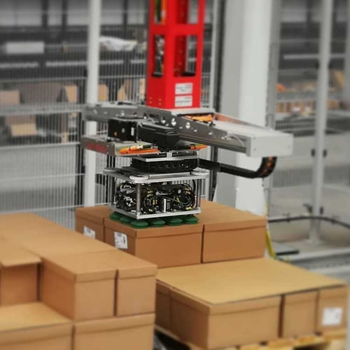 Подъемный манипулятор для погрузно-разгрузочных работ - RO-BER Industrieroboter GmbH - механический / с помощью вакуума / вилочной формы