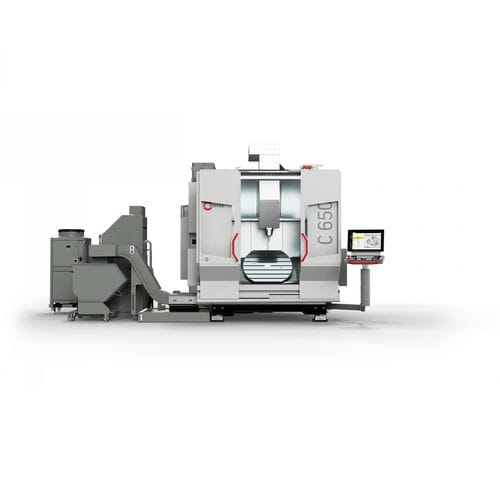 Обрабатывающий центр ЧПУ 3 оси - C 650 - Maschinenfabrik Berthold HERMLE AG - 5 осей / вертикальный / с рамой