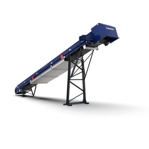 Конвейерная лента с пластинами - NT - BAIONI CRUSHING PLANTS SPA - из стали / оцинкованная / для пищевой промышленности