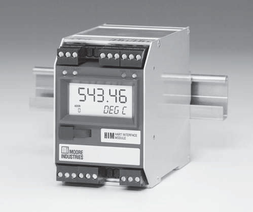 Блок интерфейса HART - 24 VDC, 4 - 20 mA | HIM - Moore Industries