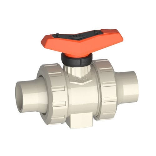 Клапан со сферическим золотником -  546 Pro PP-H - GF Piping Systems - с ручным управлением / с рычагом / с пневматическим управлением