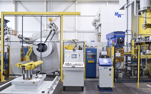 Линия питания для лент для процесса тонкой резки - ARKU Maschinenbau GmbH - компактная / из металла