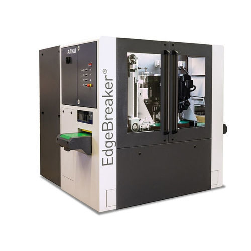 Станок для удаления заусенцев со щеткой - EdgeBreaker® 1000 - ARKU Maschinenbau GmbH - углового стеллажа / для отделки / для резки