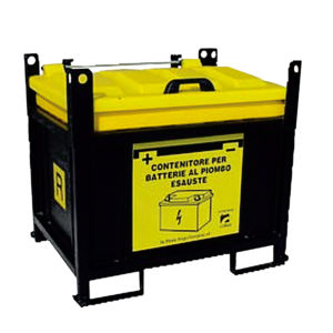 Ящик из металла - MB BATTERY - MONTALBANO SRL - для утилизации отработавших аккумуляторов