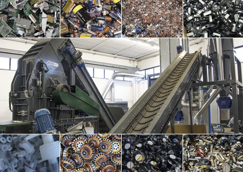 Дробилка для меди - FLEX 400 INDUSTRY - PANIZZOLO GROUP - для отходов / молотковая / горизонтальная