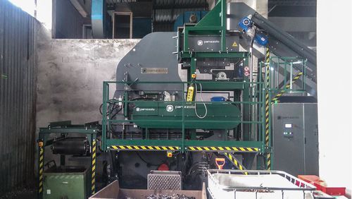 Дробилка для металлов - FLEX 500 - PANIZZOLO GROUP - для отходов / молотковая / горизонтальная