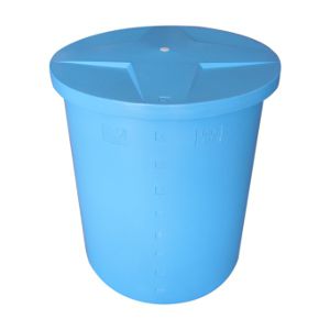 Резервуар хранение питьевой воды - TINO series - PLASTIC PROGET EUROPEAN SRL - из пластмассы / цилиндрический / открытый