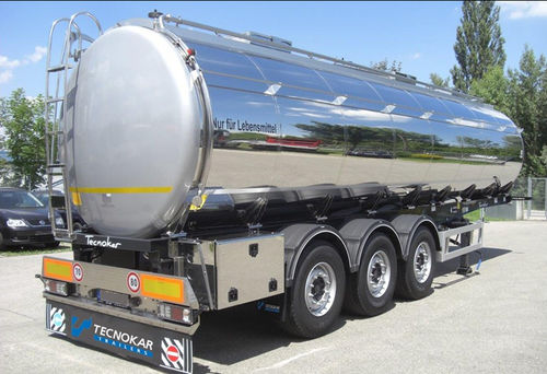 Полуприцеп цистерна - TMC - TECNOKAR TRAILERS SRL - трехосный / буксируемый